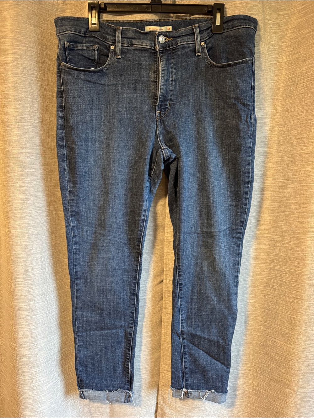 Levi's Indigo Slim Ankle Jeans